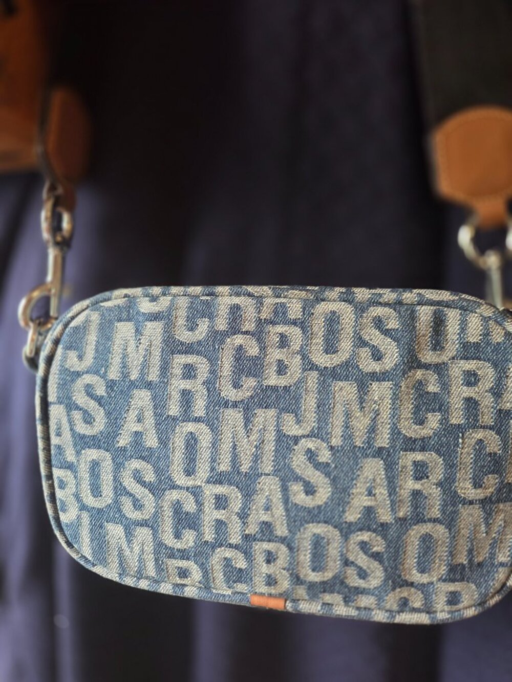 Marc Jacobs Denim (weathered denim look) Crossbody - Picture 6 of 8